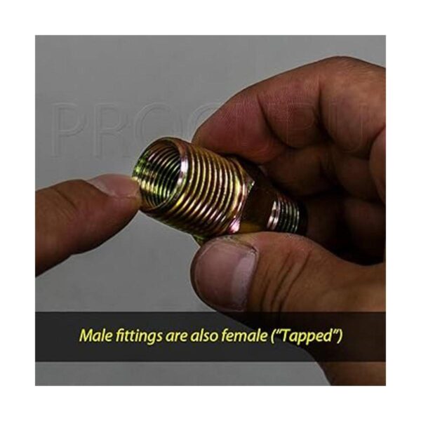 PROCURU 58 Kit de conector de línea flexible de gas con_4