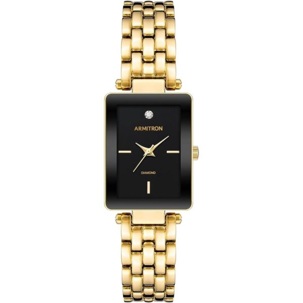 Armitron 755769 Reloj de pulsera con esfera de diamante_1