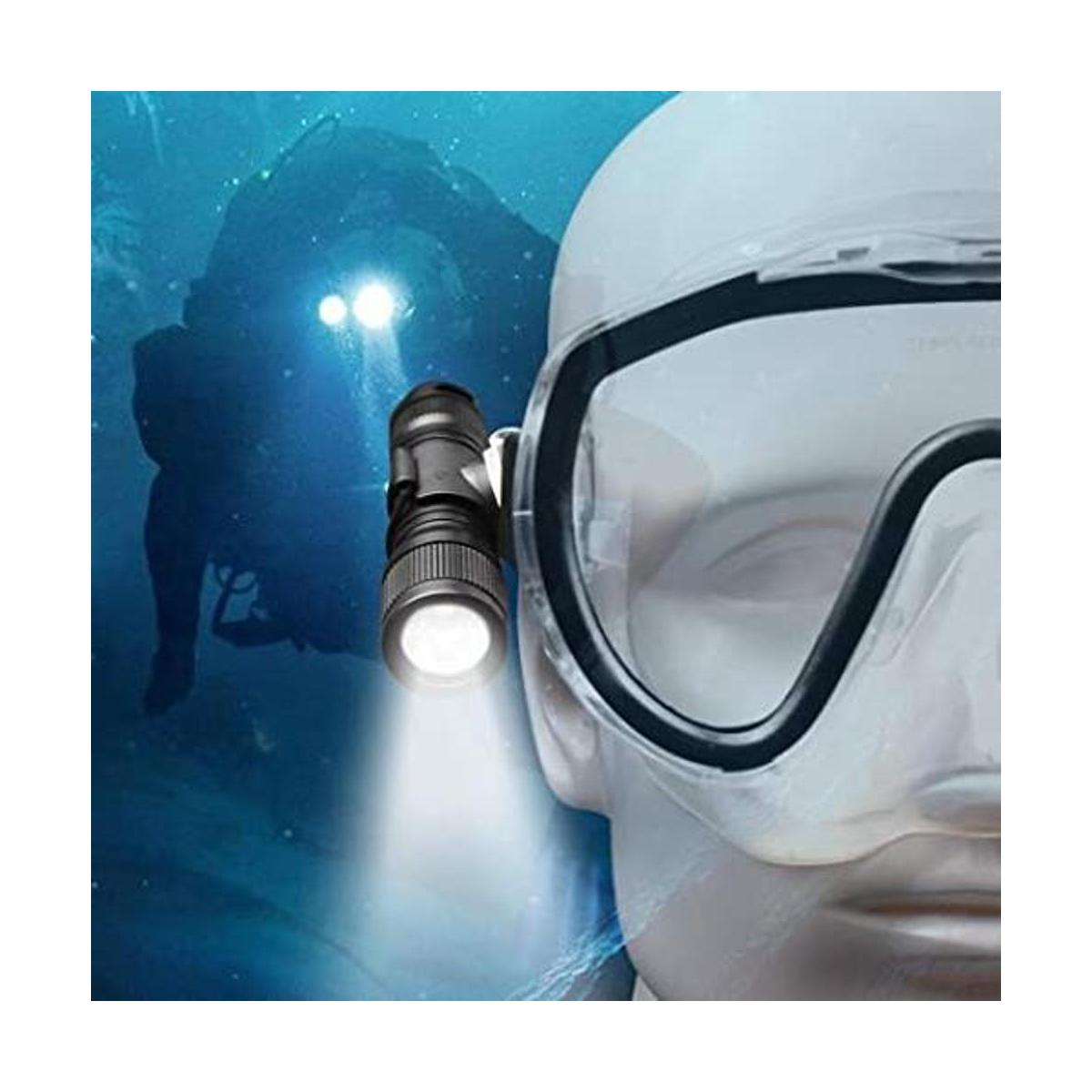 ORCATORCH D560 Mini lámpara de buceo con interruptor