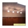 DLLT Kit de iluminación de pista de 4 luces lámpara
