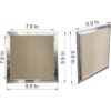 Panel de acceso de paneles de yeso para puerta de 8 x 8