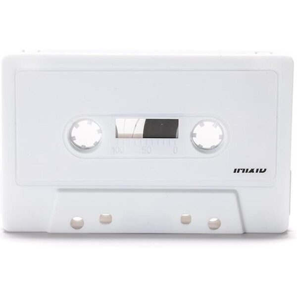 FYDELITY Cinta de casete cromada blanca nieve para grabar_2