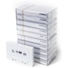 FYDELITY Cinta de casete cromada blanca nieve para grabar_3