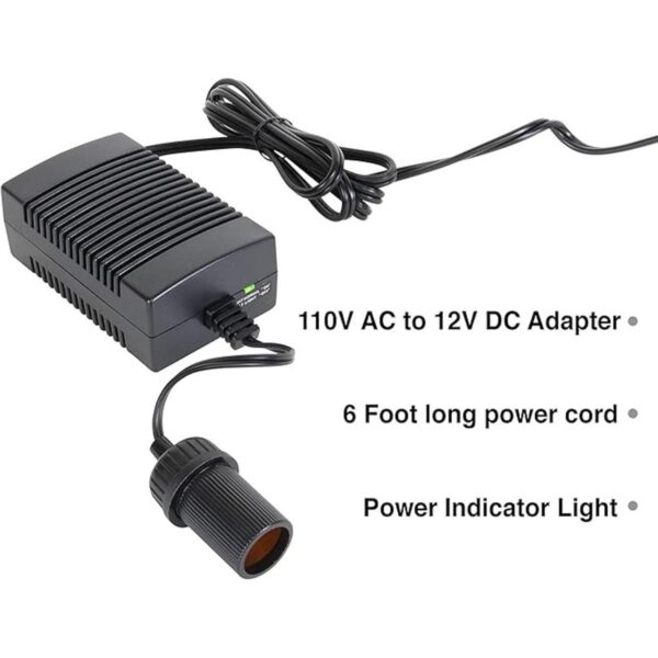 Koolatron 110V AC a 12V DC adaptador de corriente con