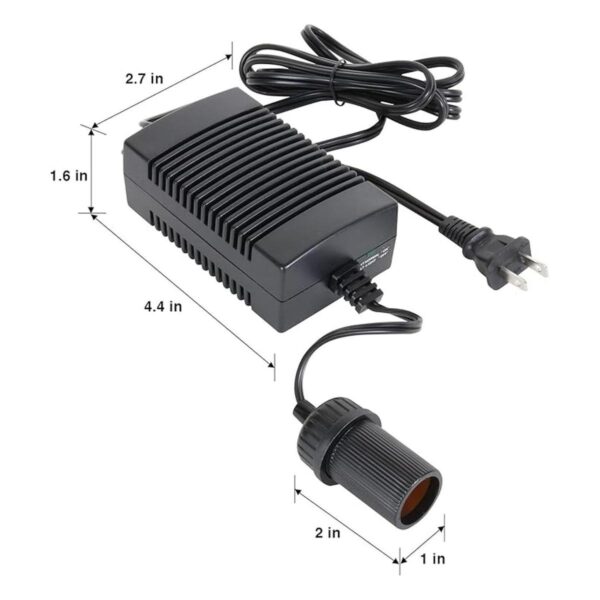 Koolatron 110V AC a 12V DC adaptador de corriente con