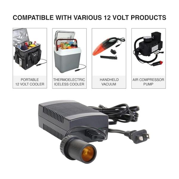 Koolatron 110V AC a 12V DC adaptador de corriente con