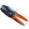GIZWIZ Profesional trinquete Crimp herramienta con