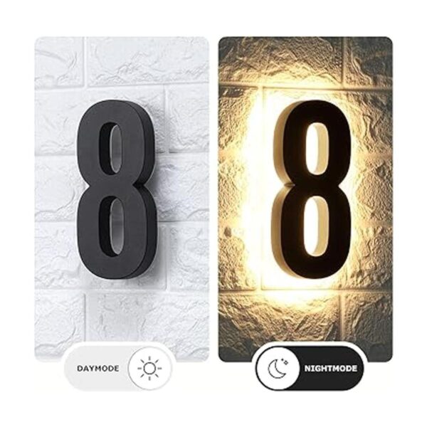 LMP Números de casa LED de bajo voltaje de 12 V CC_5
