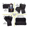 Meadowlark Funda de asiento de coche para perro con hamaca_5