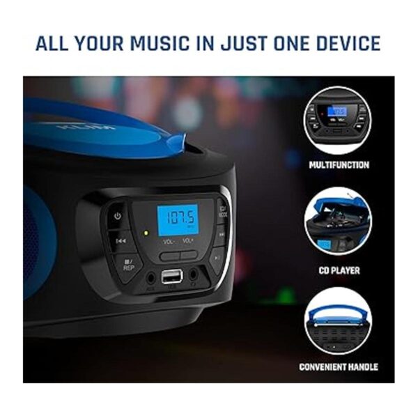 KLIM Boombox Sistema de audio portátil nueva versión_6