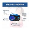 KLIM Boombox Sistema de audio portátil nueva versión_2