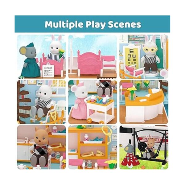 Juego de casa de muñecas para niños casas de muñecas
