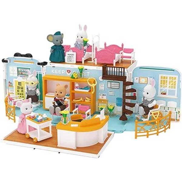 Juego de casa de muñecas para niños casas de muñecas