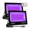 PIZHLO Paquete de 2 luces LED negras de 120 W luz negra_1
