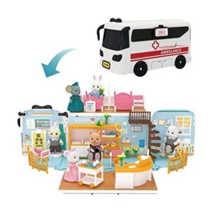 Juego de casa de muñecas para niños casas de muñecas