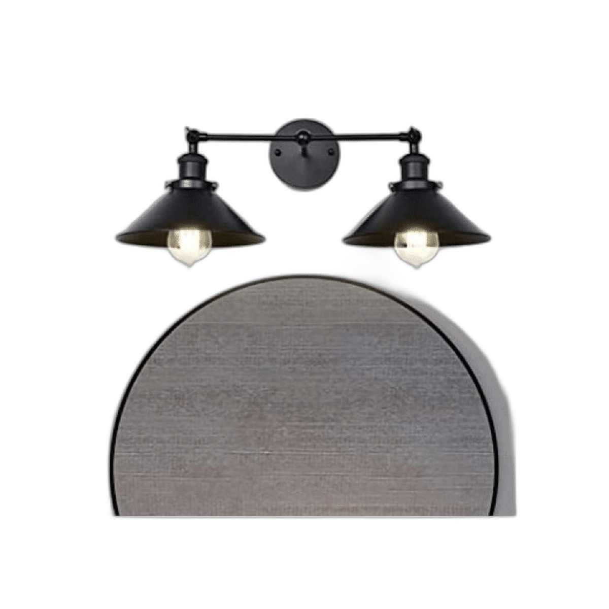 PUUPA 2 luces de tocador de baño tubo industrial