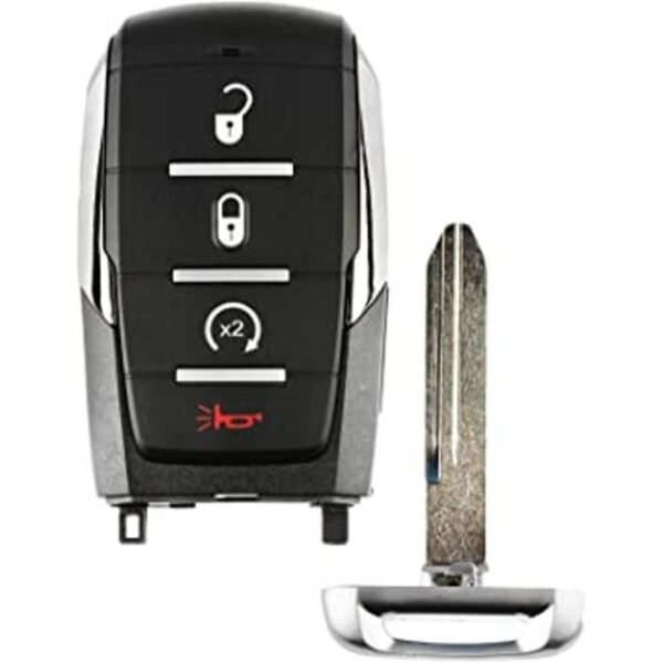 Llavero de coche con arranque remoto sin llave para Ram_1