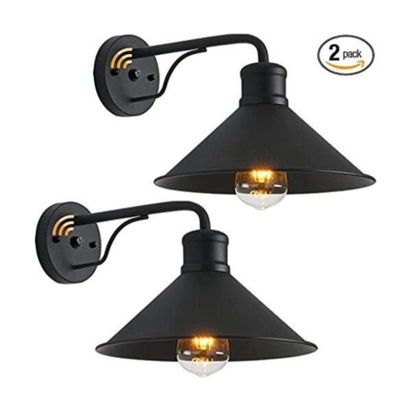 PTRWOROA Aplique de pared con sensor del atardecer al_1
