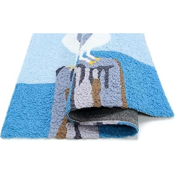 Jellybean Alfombra decorativa de invierno con dos pollitos_2