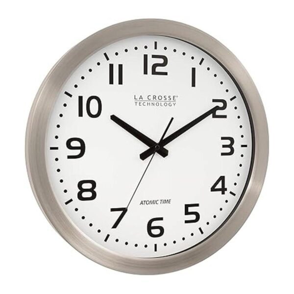 La Crosse Technology WT3161WH reloj analógico atómico de