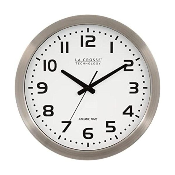 La Crosse Technology WT3161WH reloj analógico atómico de