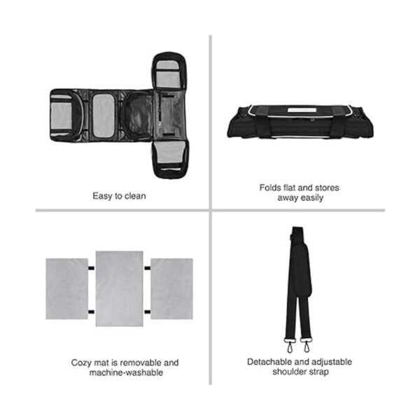 MASKEYON Transportador de viaje grande aprobado por la TSA