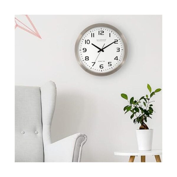 La Crosse Technology WT3161WH reloj analógico atómico de