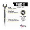 Klein Tools Llave Spud 3212 perno de 34 pulgadas para_2