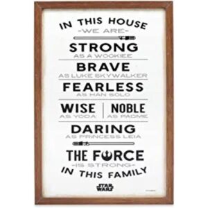 Open Road Brands Disney Star Wars in This House Family