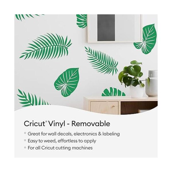 Cricut Vinilo removible muestra todo hojas de vinilo de