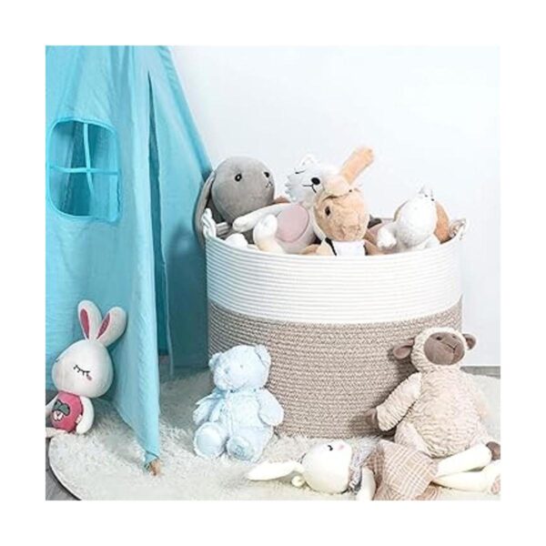MINTWOOD Design XXXXLarge Cesta decorativa de cuerda de