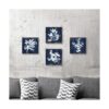 Hardy Gallery Lienzo botánico blanco para pared pintura_4