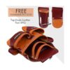 FUERI Bolsa de herramientas de cuero para carpinteros kit_6