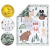 The Peanutshell Woodland Juego de ropa de cama de