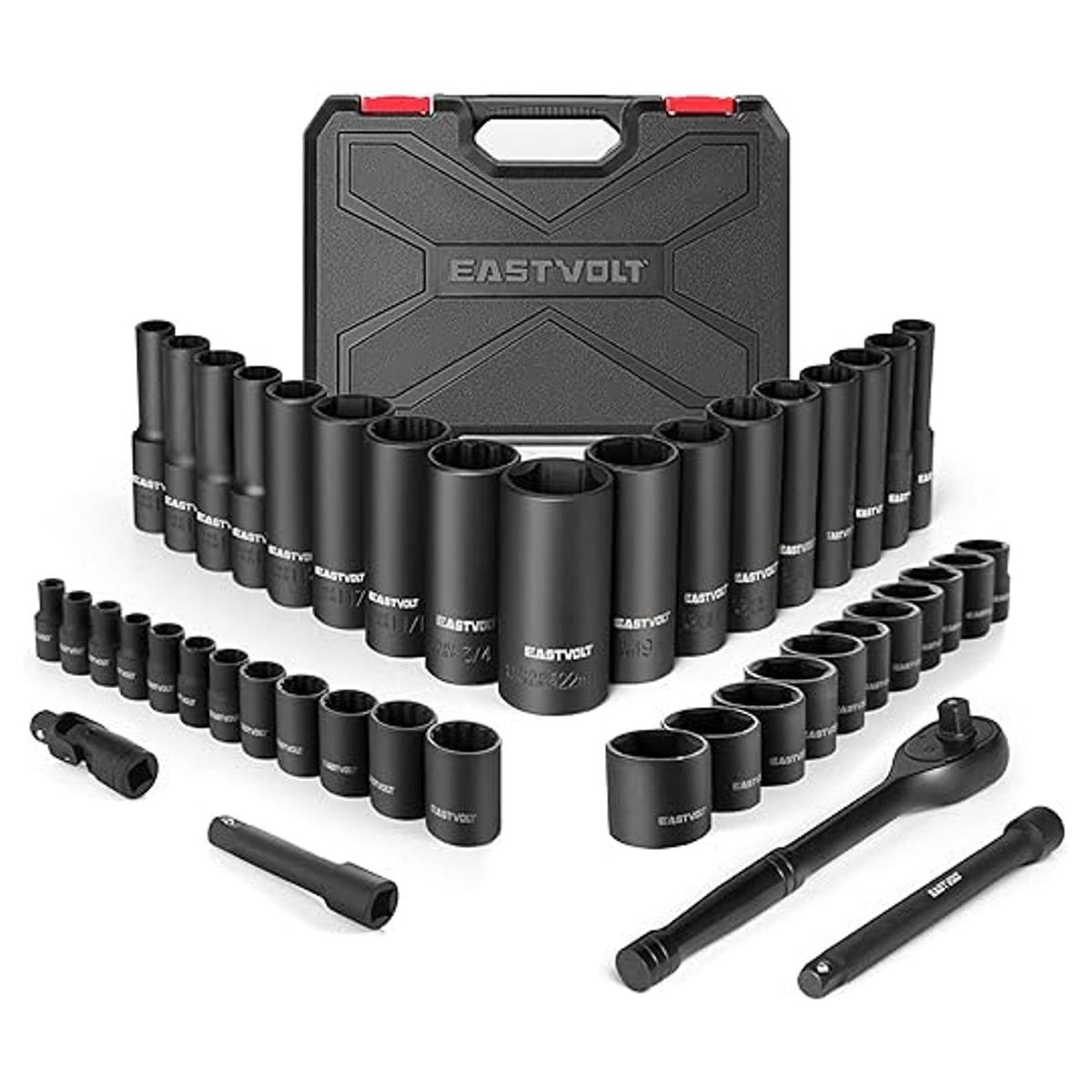 Eastvolt Kits de herramientas mecánicas juego de llaves