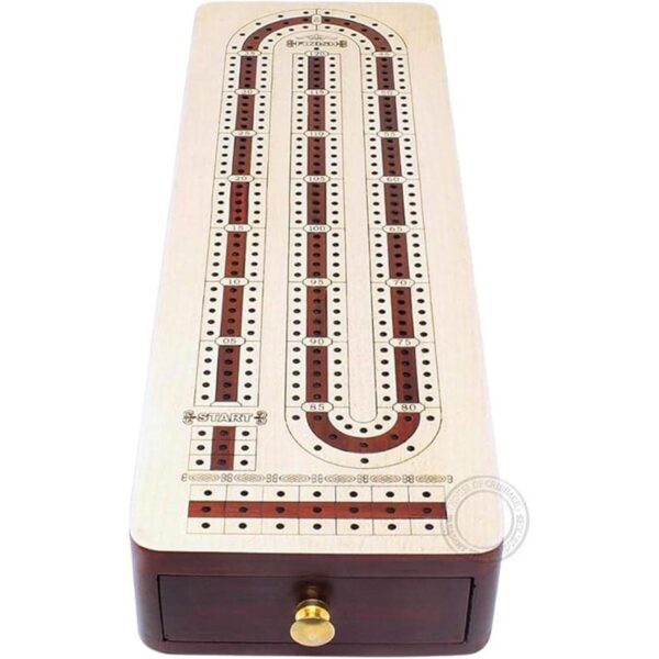 House of Cribbage Tablero de madera de arce y madera de