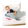 Tiburón gigante de peluche animales realistas de