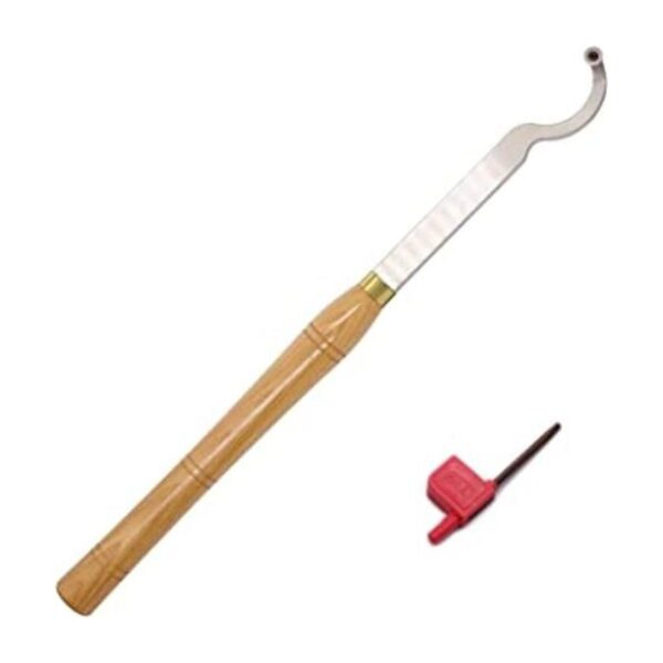 Herramientas de torneado de madera con punta de carburo_1