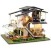 GuDoQi Kit de casa de muñecas en miniatura kit de casa_1