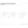 Kingston BA4818PB Soporte para papel higiénico_2