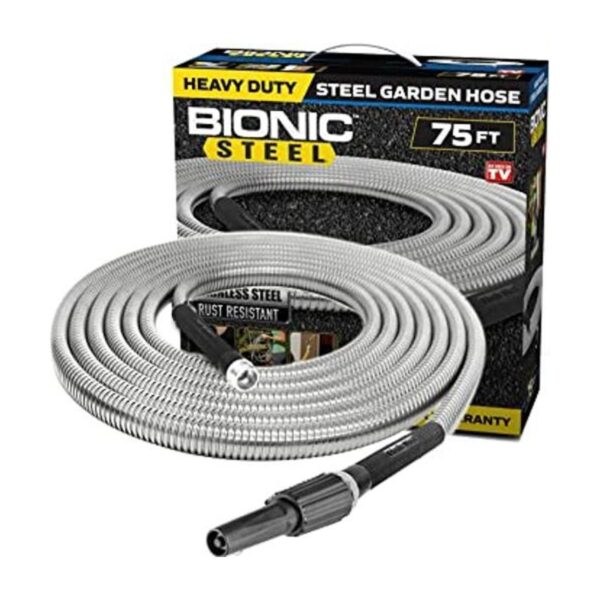 Manguera de jardín de acero ligero Bionic de acero_1