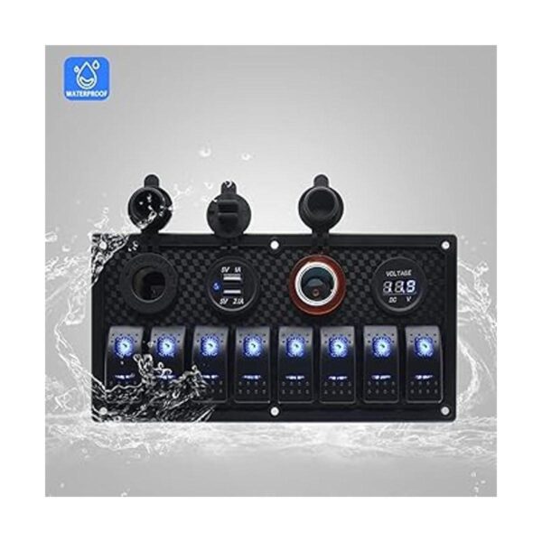 KAOLALI Panel de interruptor basculante de barco de 8_3