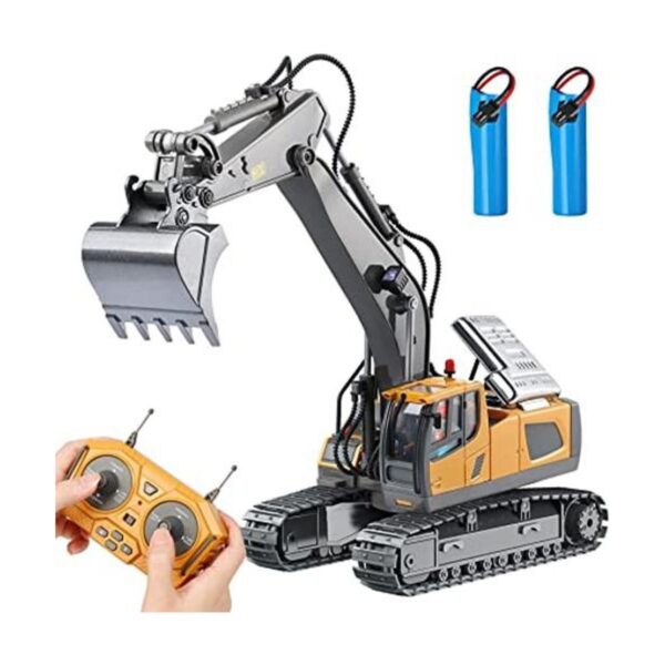 DDAI Remote Control Excavator Toys for 4 5 Year Old Boys_1