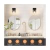 Depuley 1 lámpara de pared color negro mate de luz_2