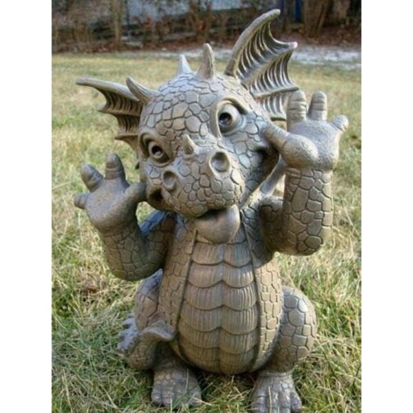 Garden Dragon taunting Dragon visualización acento_3