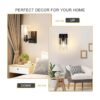 Depuley 1 lámpara de pared color negro mate de luz_3