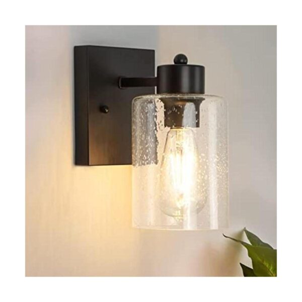 Depuley 1 lámpara de pared color negro mate de luz_1