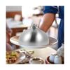 Hemoton Griddle Accessories Cubiertas de platos de acero