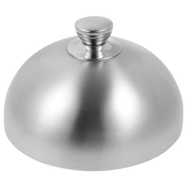 Hemoton Griddle Accessories Cubiertas de platos de acero