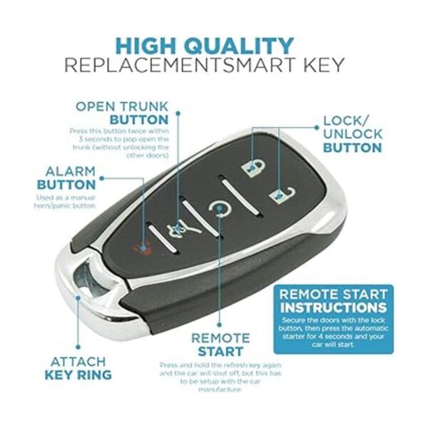 Keyless2Go Llave inteligente de proximidad de 5 botones_5